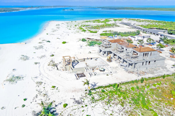 Turks and Caicos luxury villa construction