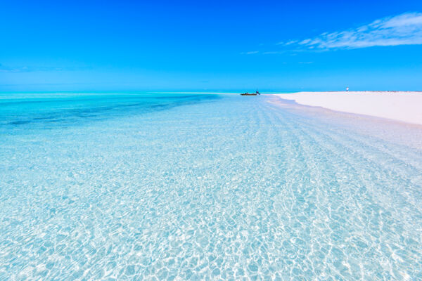 Beach at Little Ambergris Cay