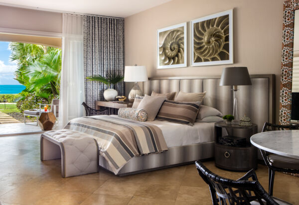 Bedroom at the Grace Bay Club