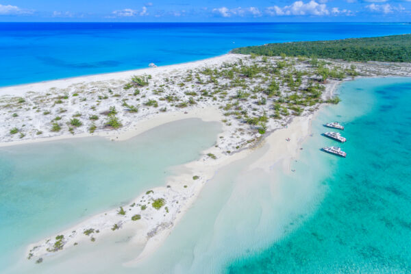 Half Moon Bay in the Turks and Caicos.