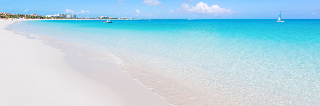 Beautiful weather and beach at Grace Bay