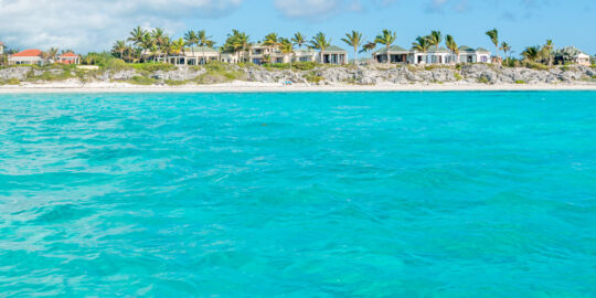 Luxury vacation rental villas at Long Bay Beach on Providenciales