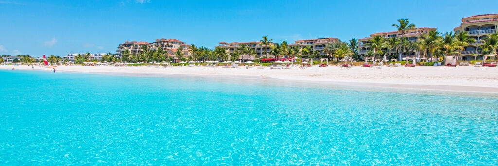 The Grace Bay Club resort on the beautiful island of Providenciales