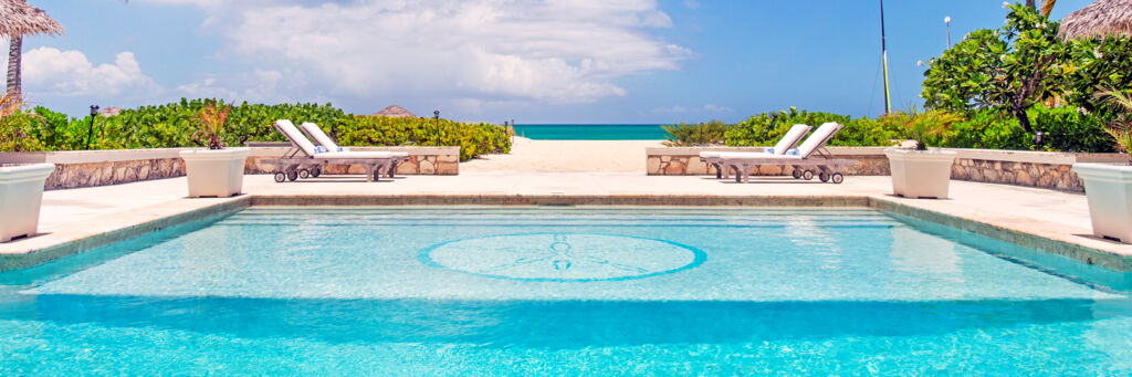 Pool at the Pine Cay Resort