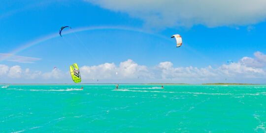 Kiteboarding safari in Turks and Caicos