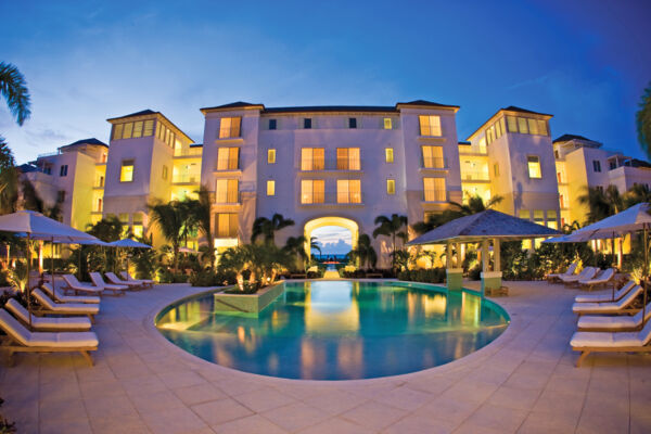 West Bay Club at Dusk