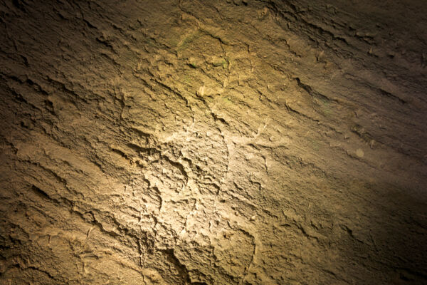 Lucayan pictograph in cave in the Turks and Caicos