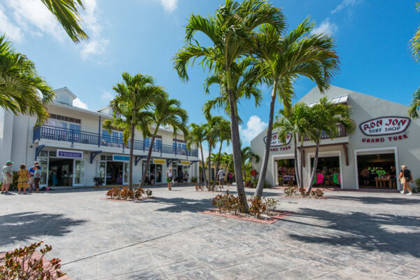 Shops at the Grand Turk Cruise Center in the Turks and Caicos