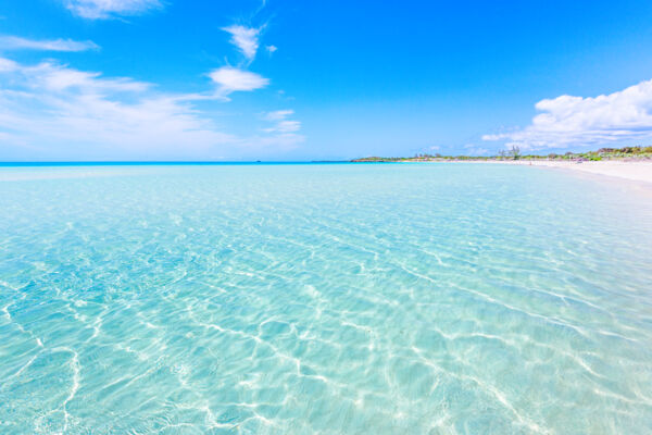 Taylor Bay at Chalk Sound on the island of Providenciales